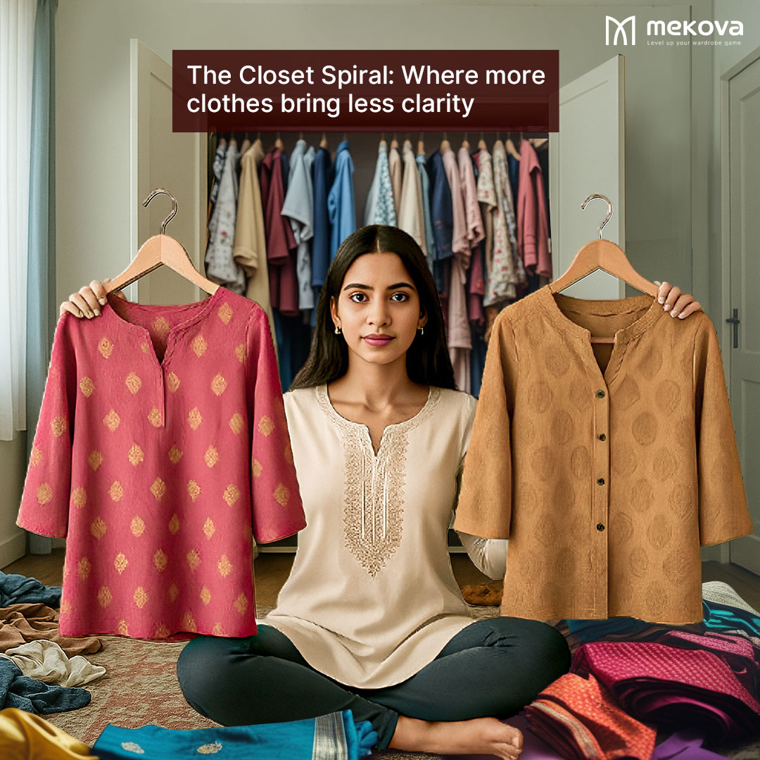 The Closet Spiral: Why I Felt Overwhelmed Even With a Full Wardrobe